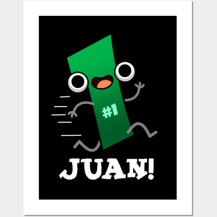 Juan Cute Mexican Number Pun Posters and Art